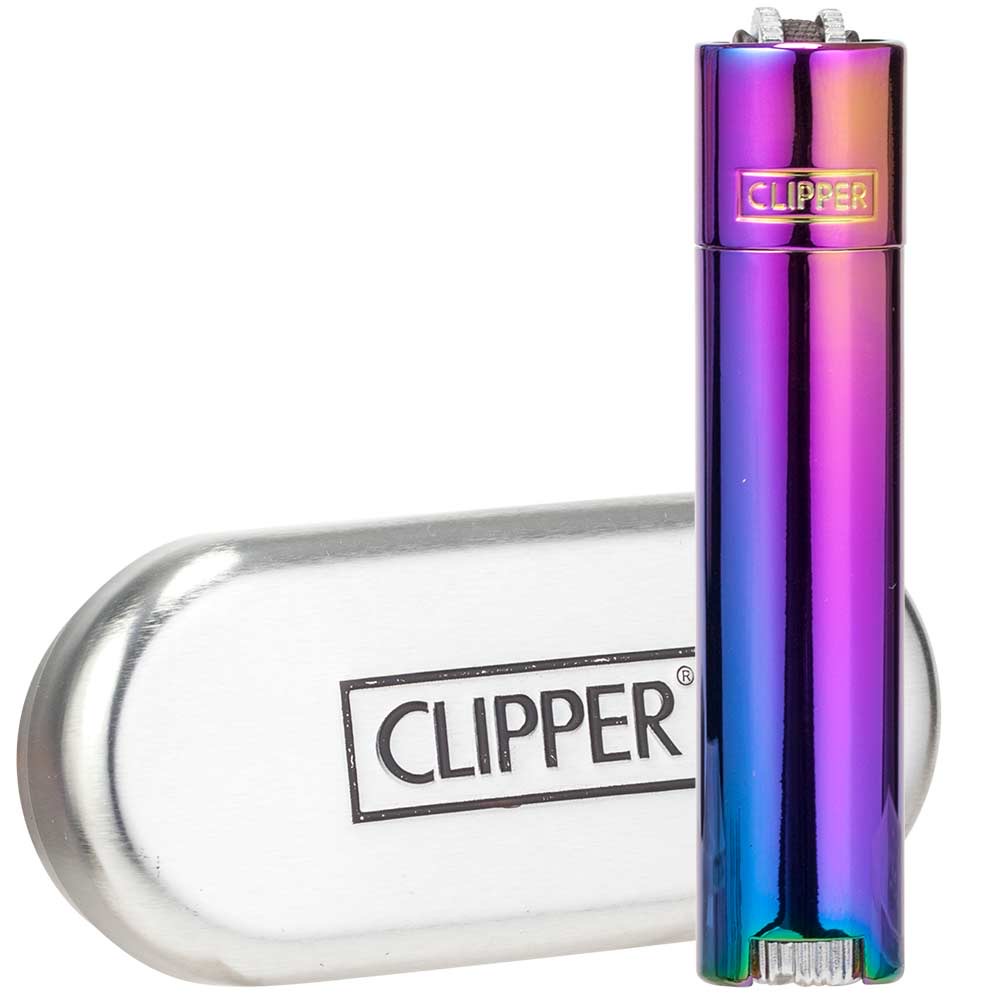 Clipper métal avec étui Clipper clipper-collection-rainbo : Smoke Express :  boutique articles fumeurs, chichas