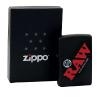 Zippo Raw Logo Rouge et Noir
