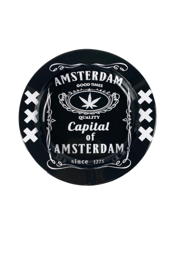 Cendrier en métal « Capital&Amsterdam »